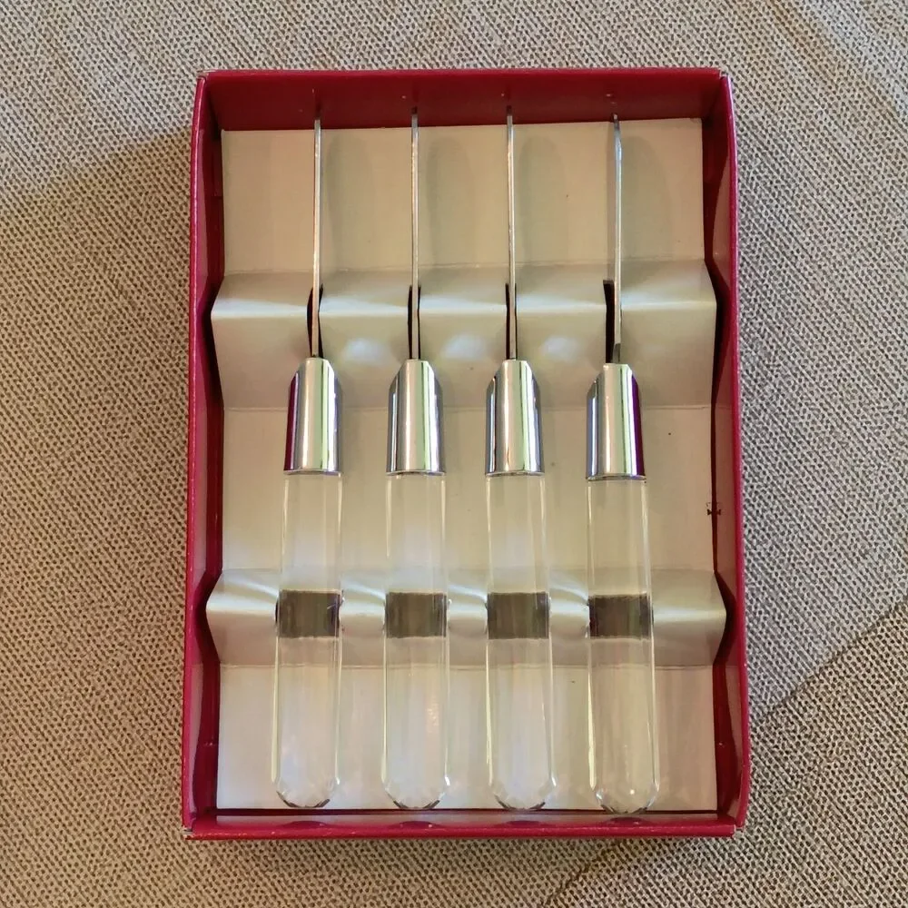 Spreadables Gourmet Spreaders Set of 4 Stainless Steel Cheese Spread Knives
